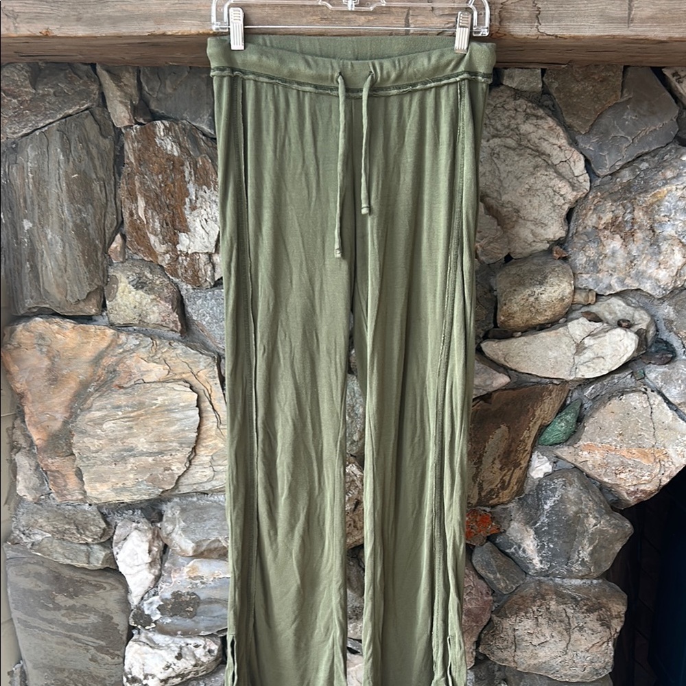 Urban Outfitters Sage Green Flare Pants